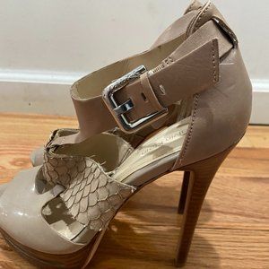 ✨Host Pick✨Beige Calvin Klein High Heels